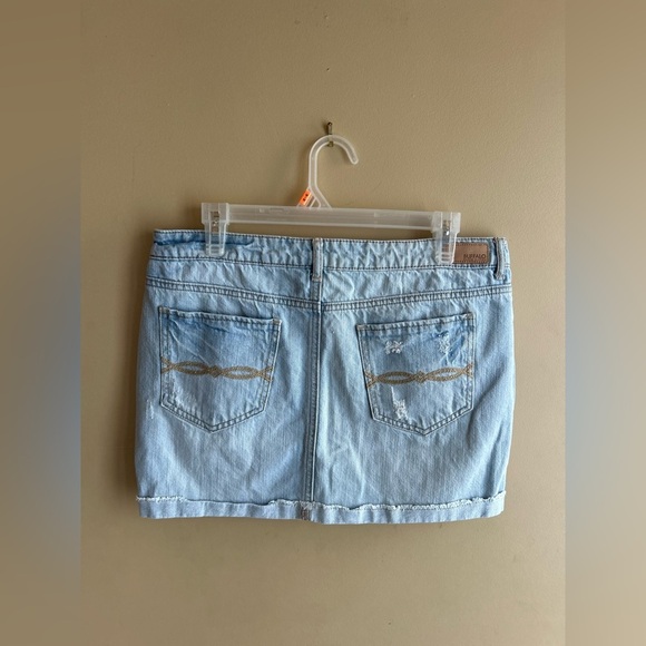 Buffalo David bitton shirt denim skirt - Picture 4 of 11